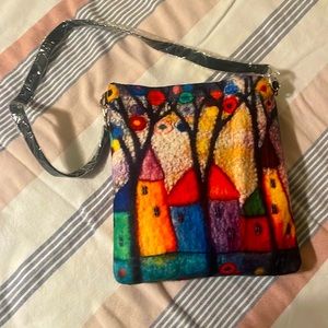 Rare Artistic Print - Hand Bag - Shoulder Bag - Brand New!